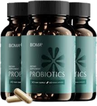 Bioma Probiotics - 3 Bottle Package